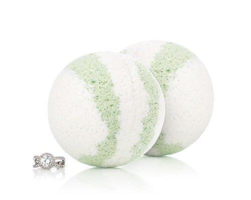 Coco Lime-A-Rita Bath Bomb with Luxury Ring Surprise -2- Pack