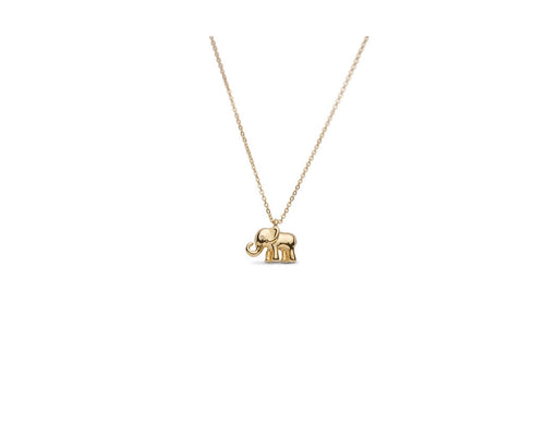 Elephant - gold plated